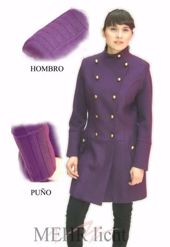 Abrigo para Mujer Cruzado Militar AB35